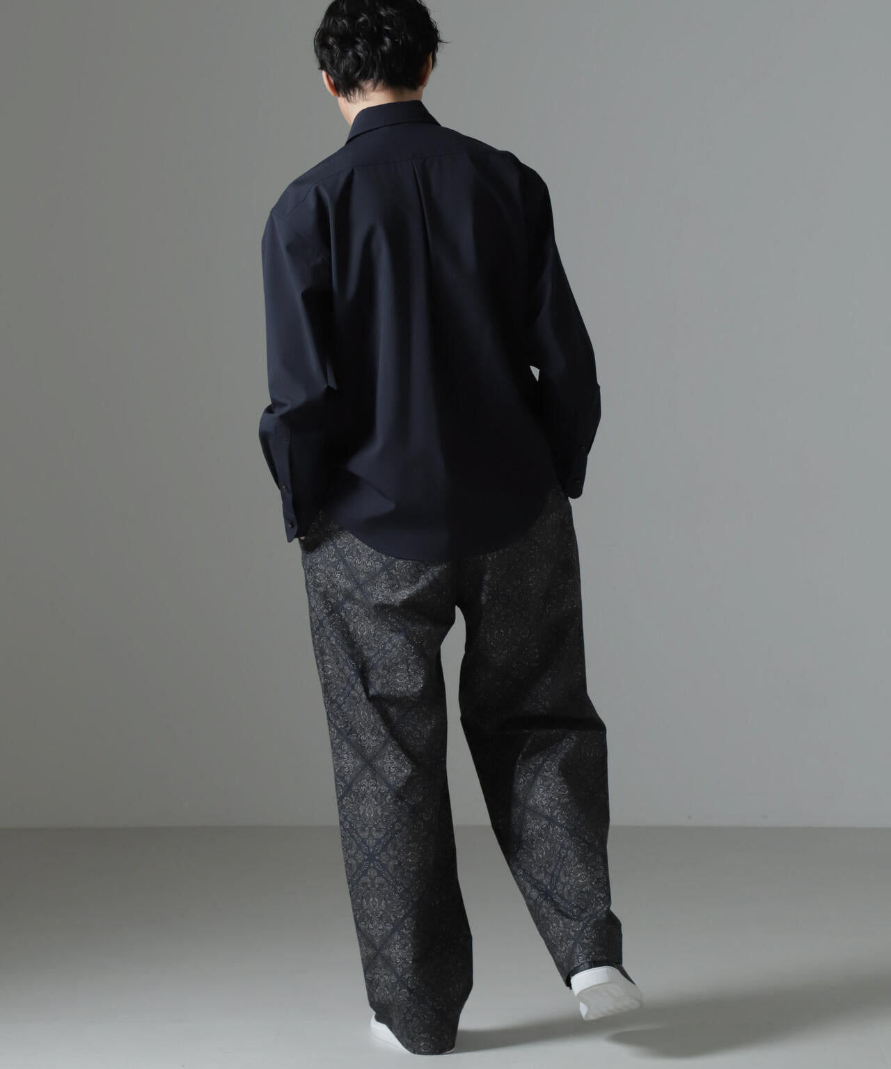 オリジナルパターンイージーパンツ