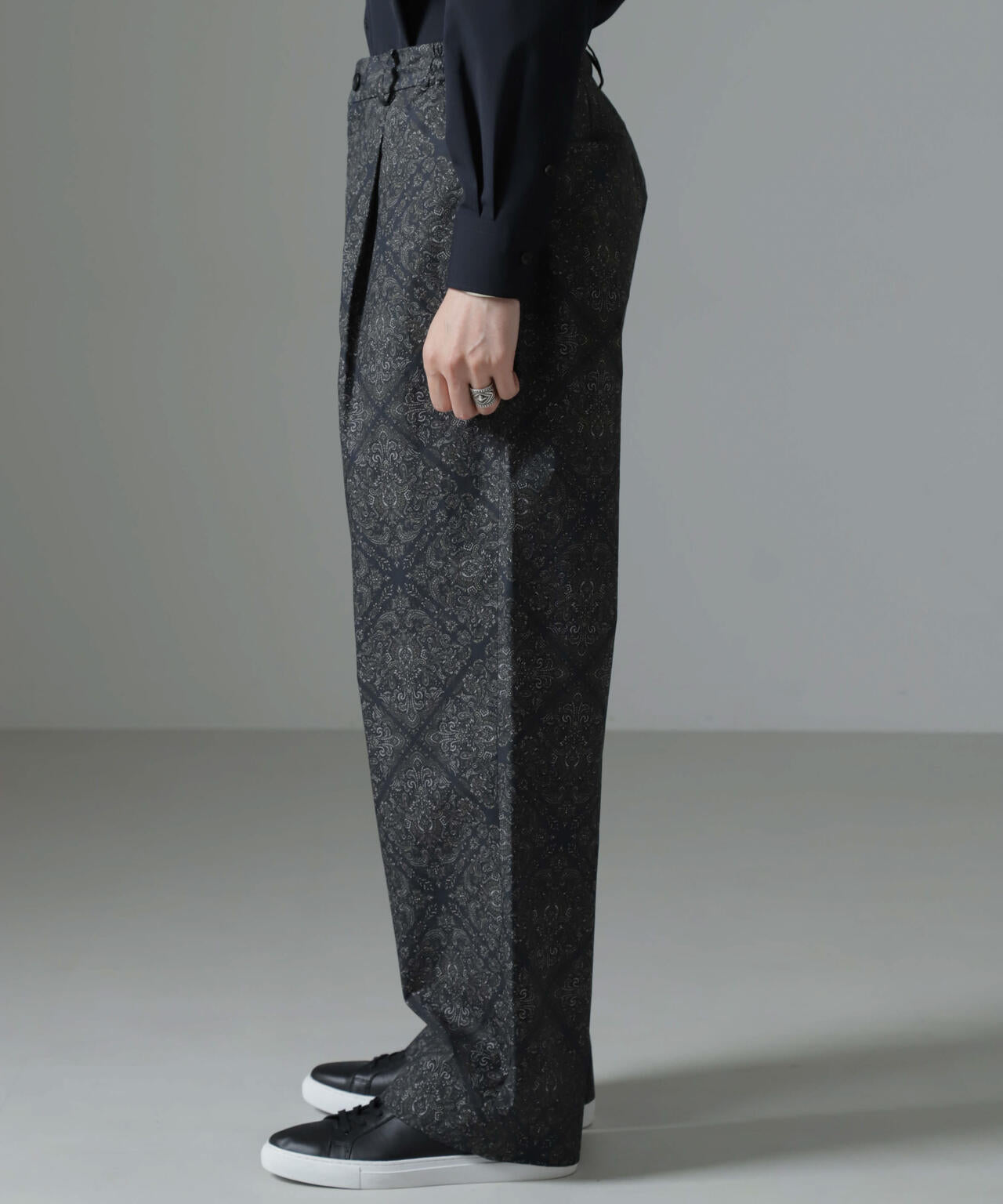 オリジナルパターンイージーパンツ