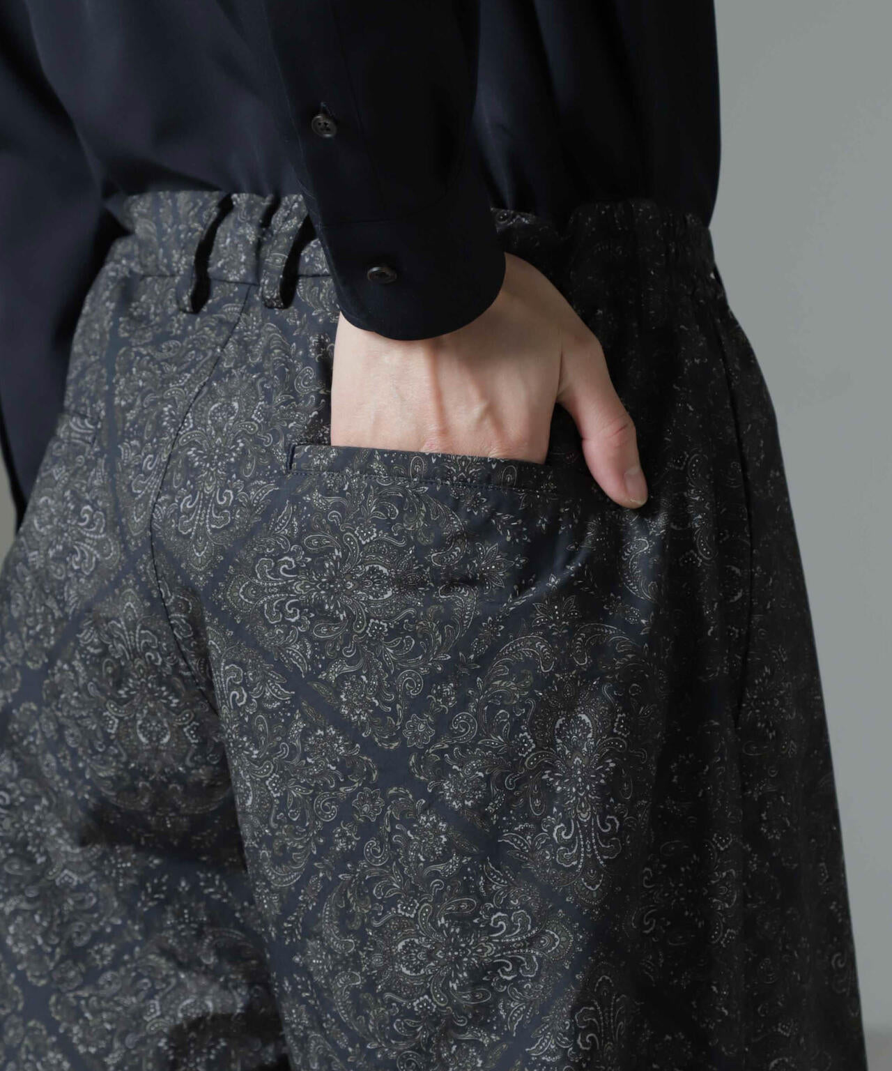 オリジナルパターンイージーパンツ