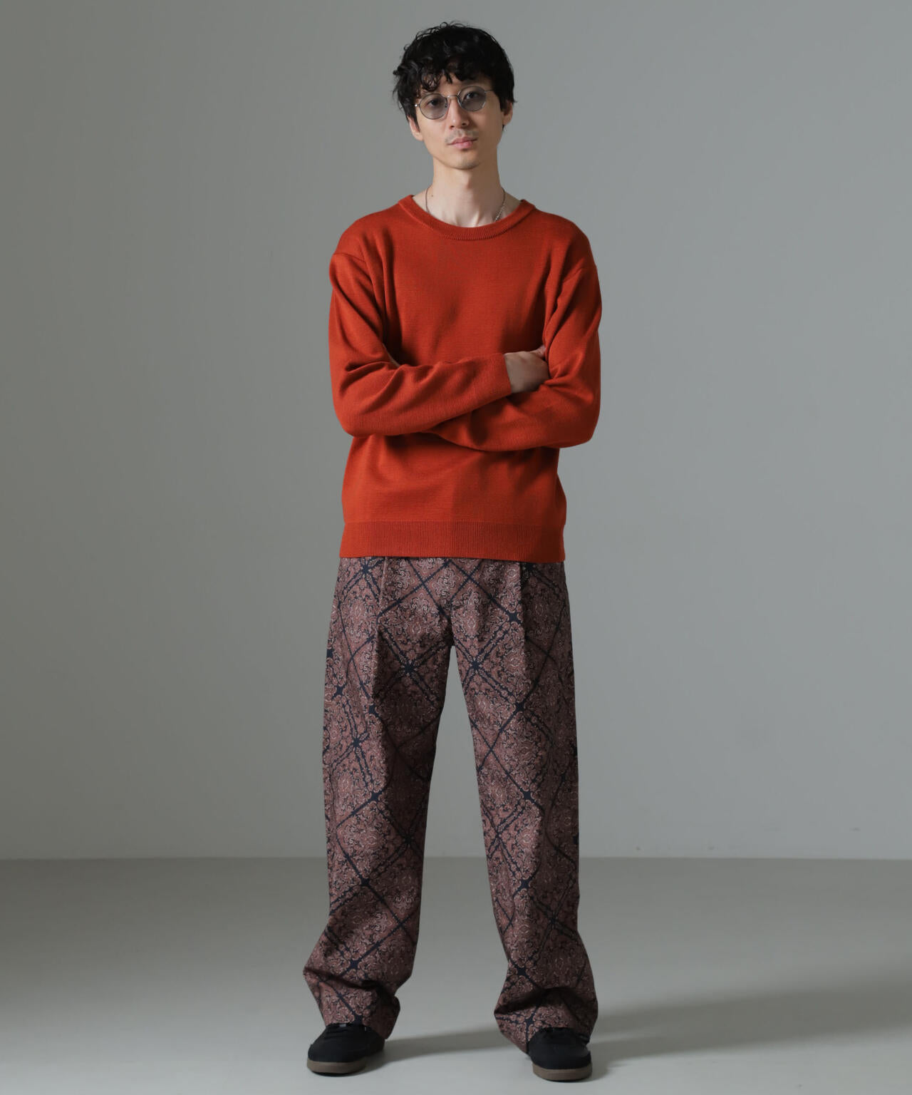 オリジナルパターンイージーパンツ