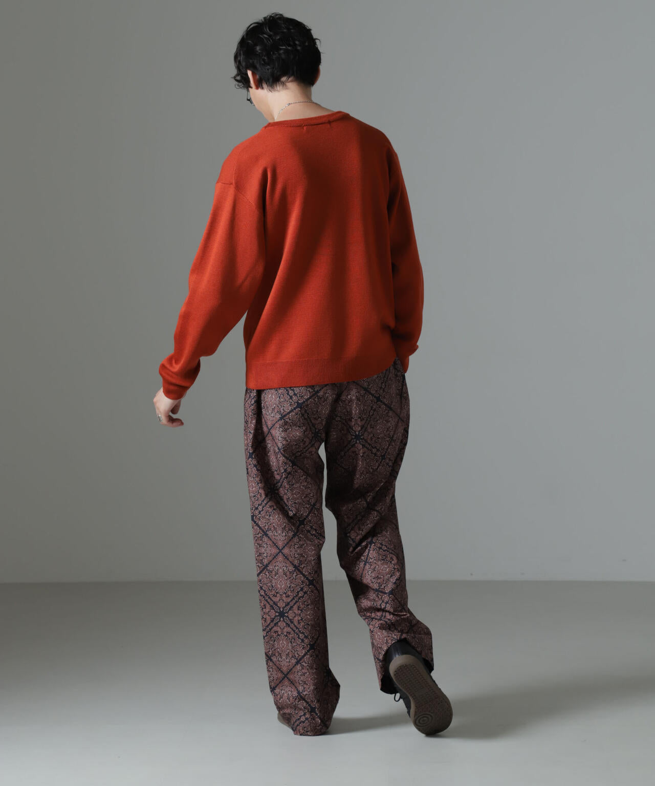 オリジナルパターンイージーパンツ