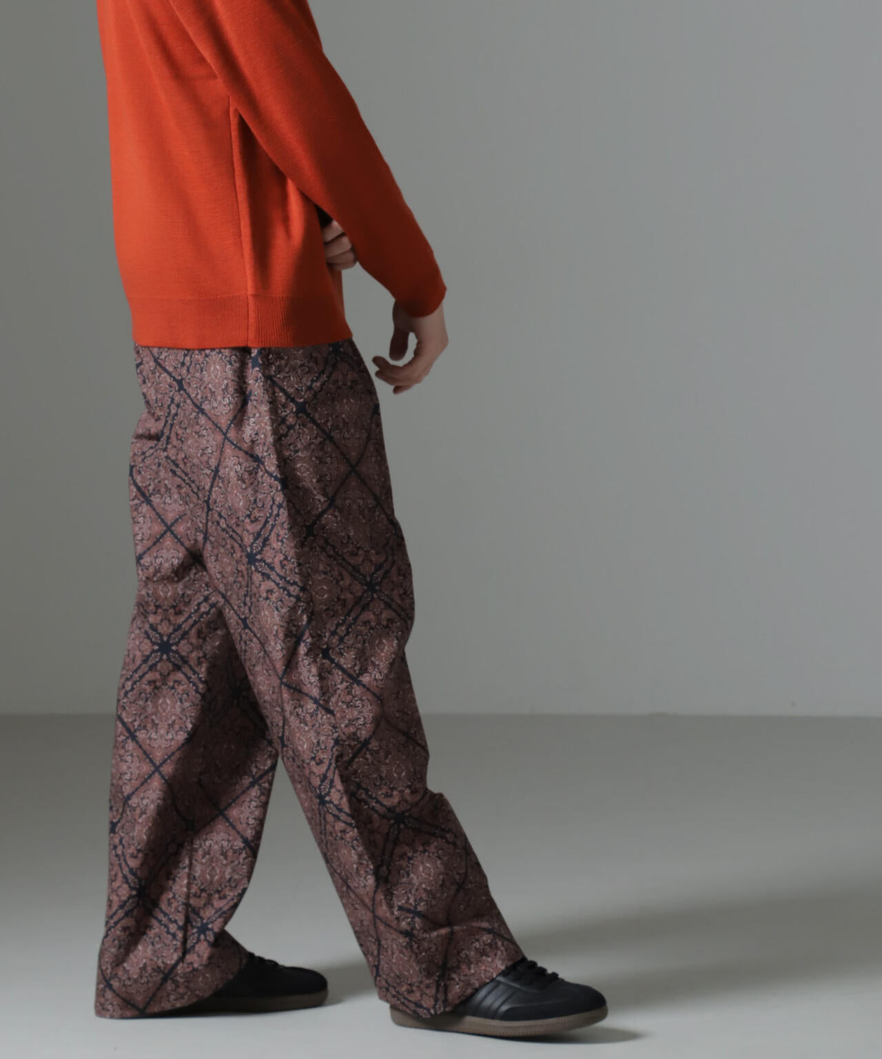 オリジナルパターンイージーパンツ