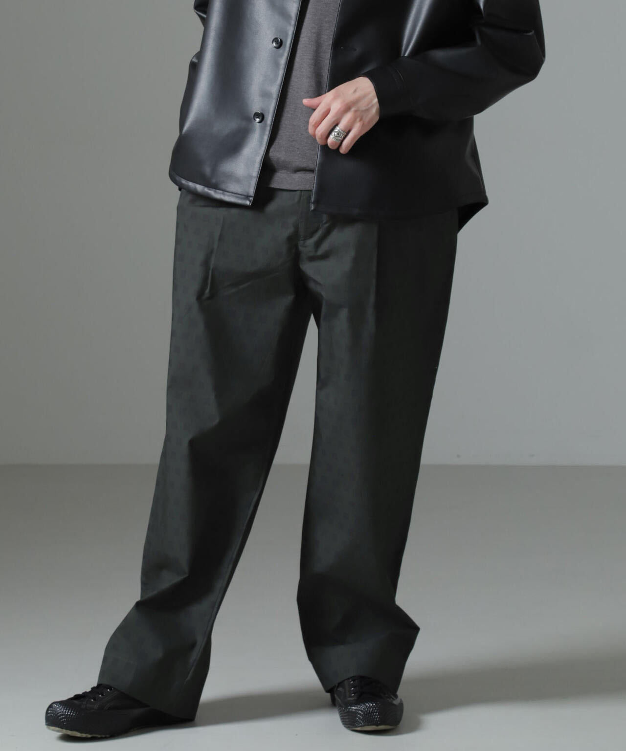 オリジナルパターンイージーパンツ