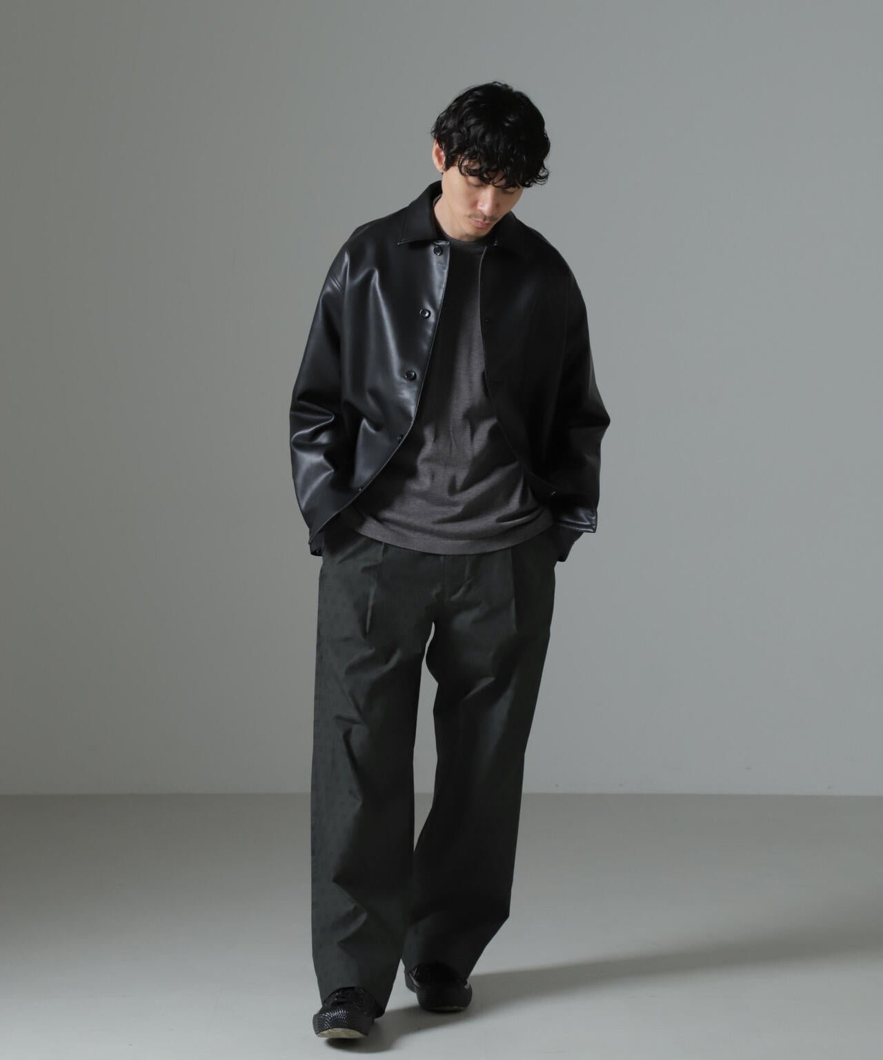 オリジナルパターンイージーパンツ