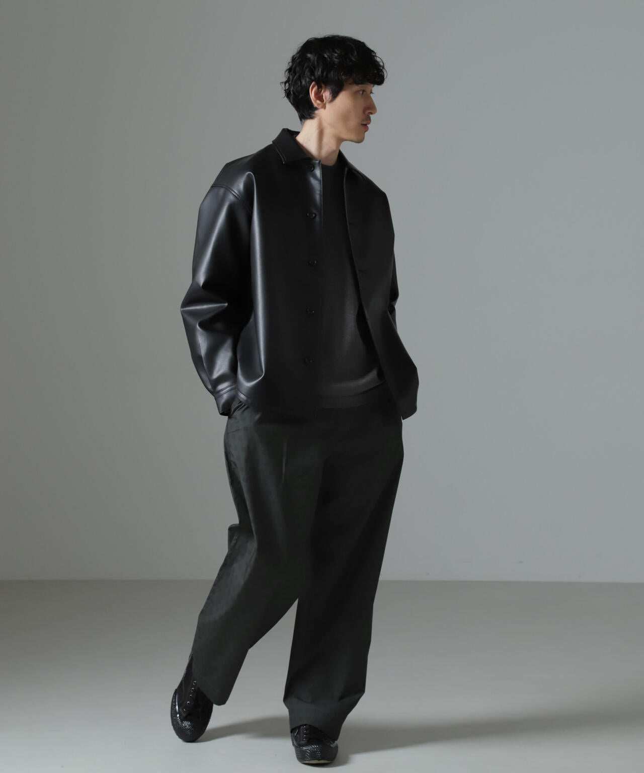 オリジナルパターンイージーパンツ