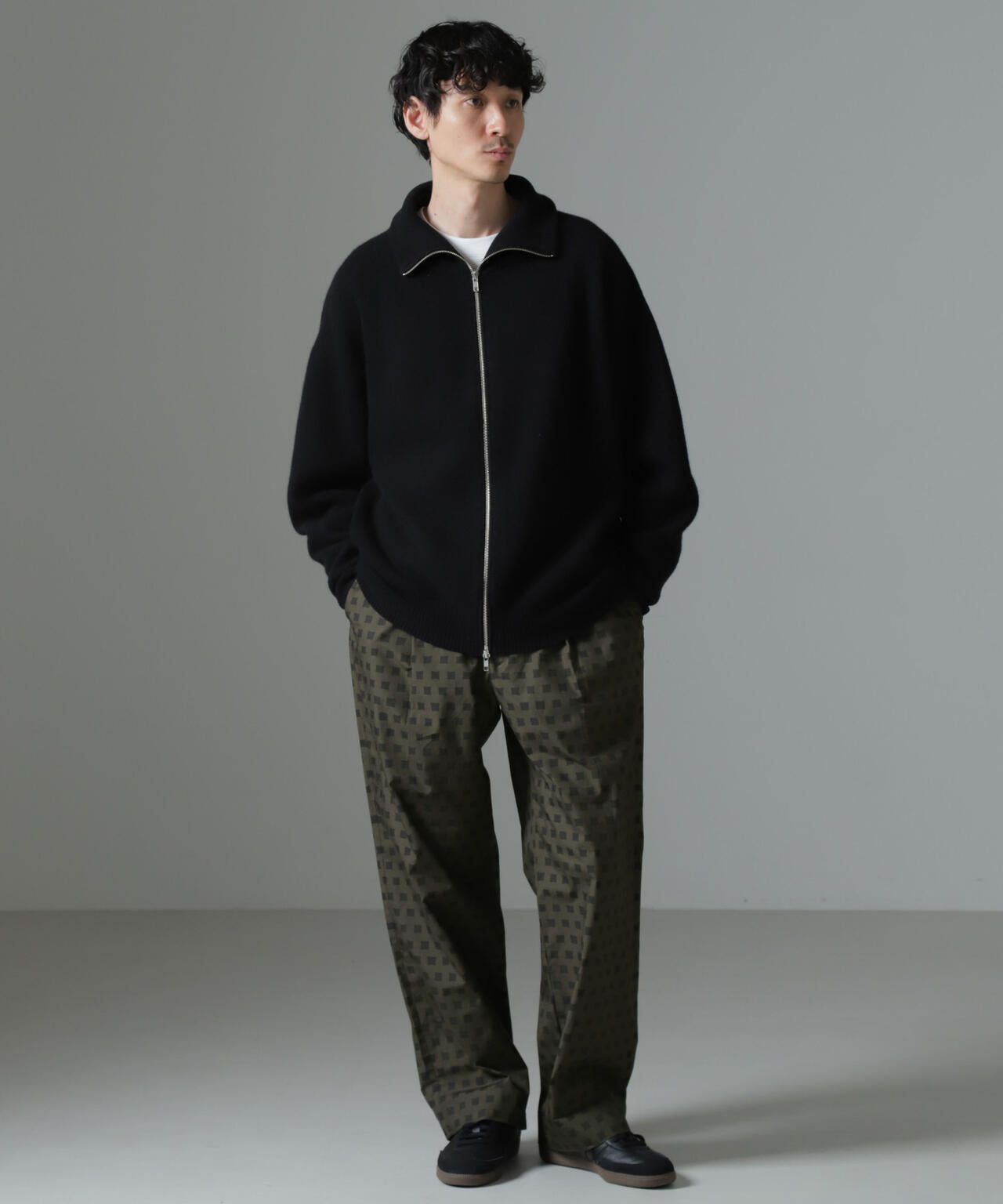 オリジナルパターンイージーパンツ