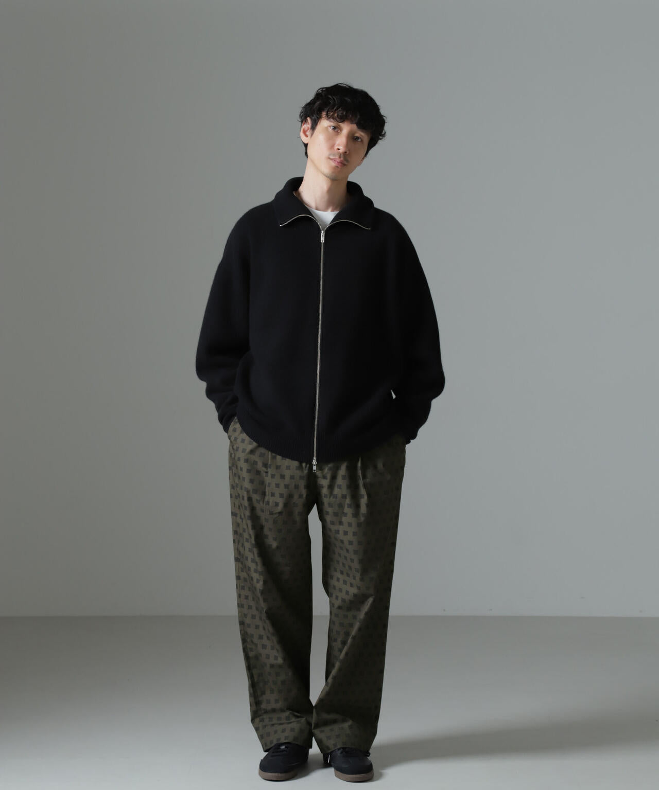 オリジナルパターンイージーパンツ