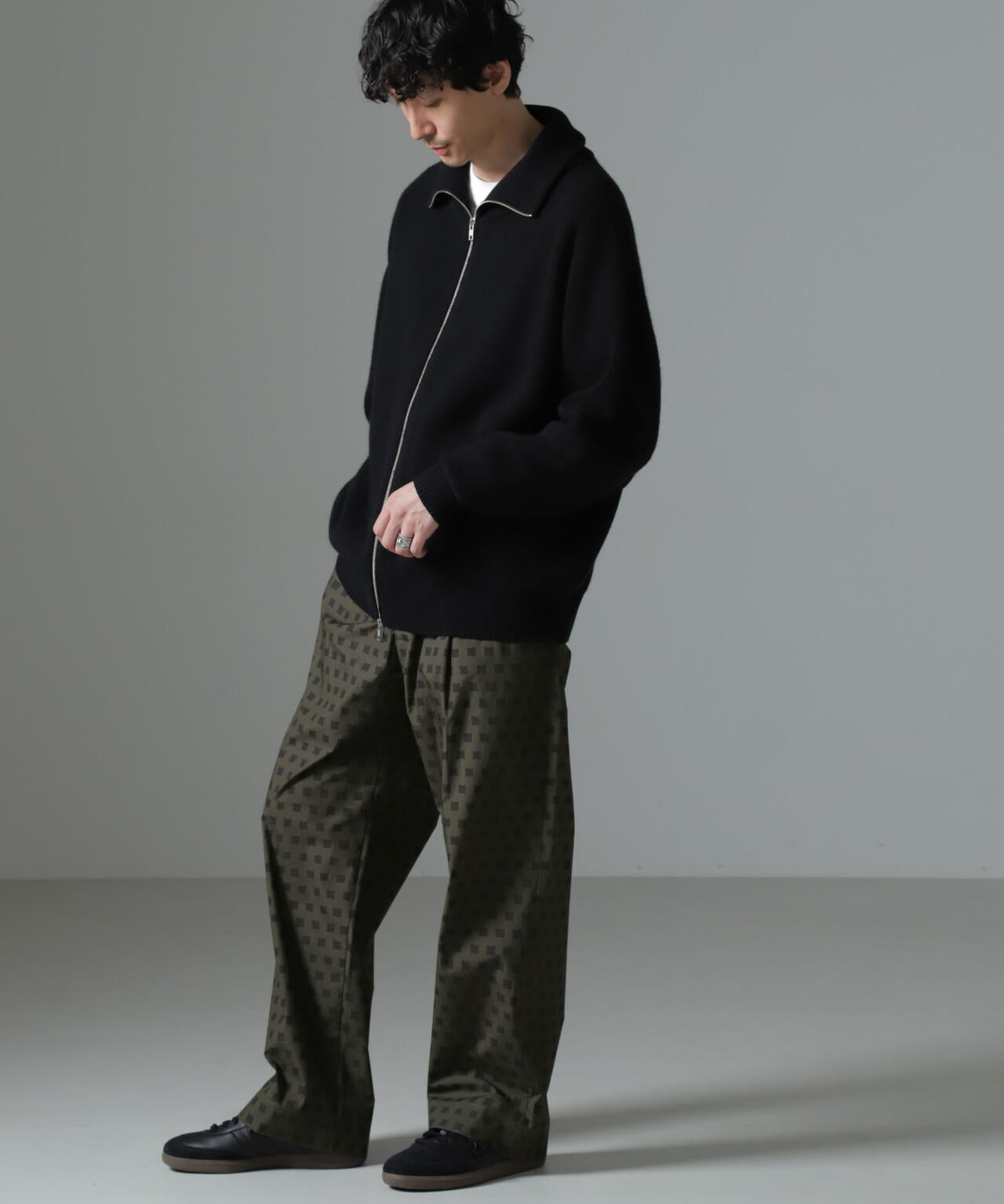 オリジナルパターンイージーパンツ