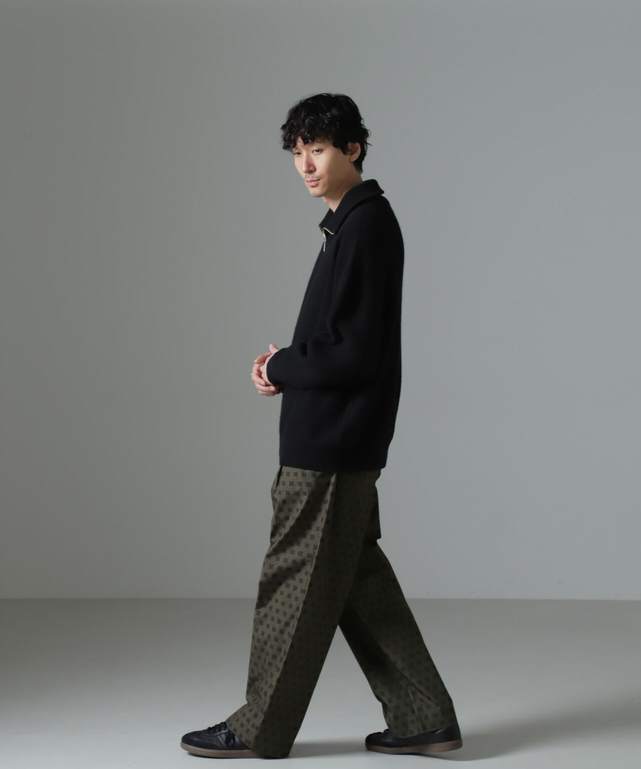 オリジナルパターンイージーパンツ