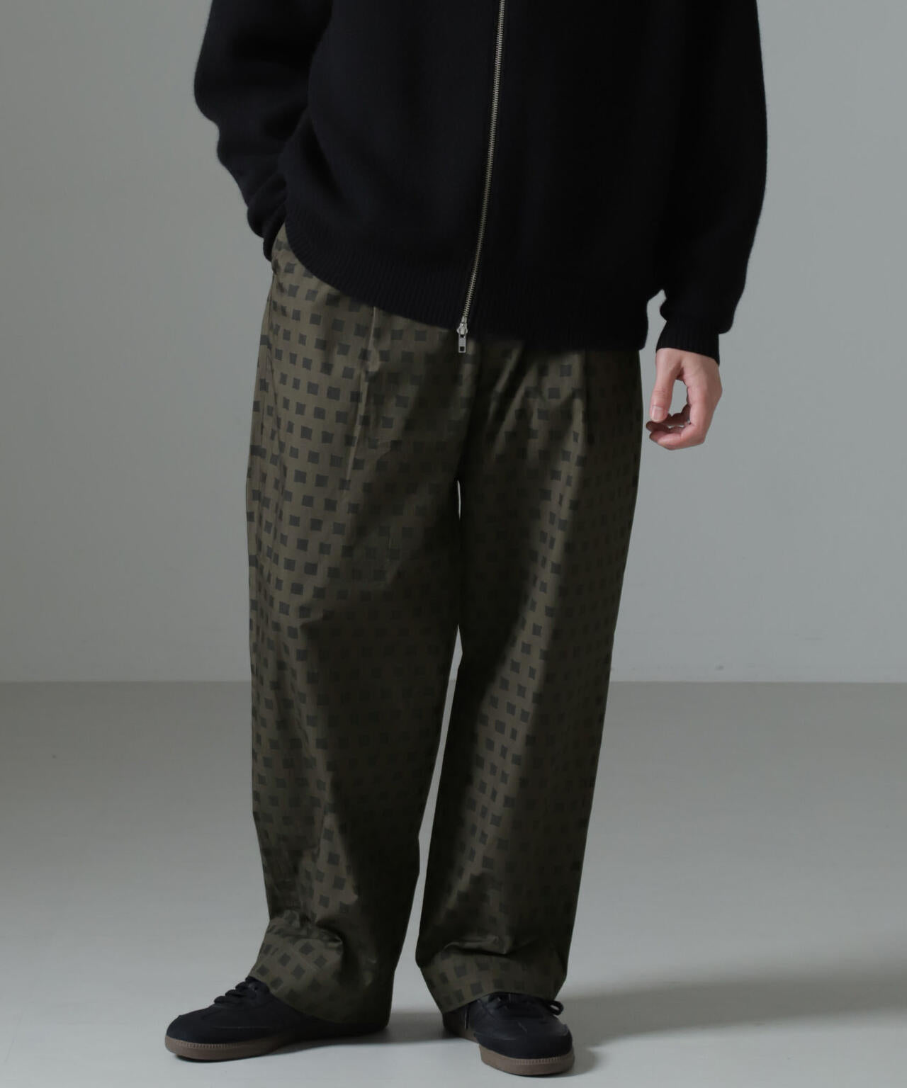 オリジナルパターンイージーパンツ