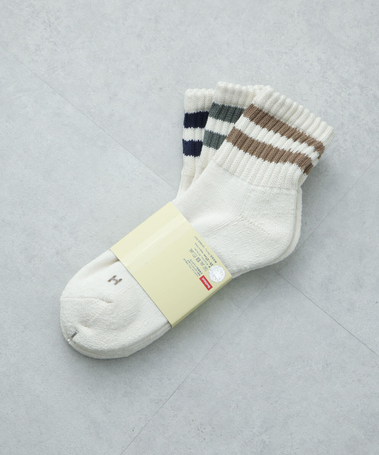 Healthknit/シンカーラインソックス 3足セット