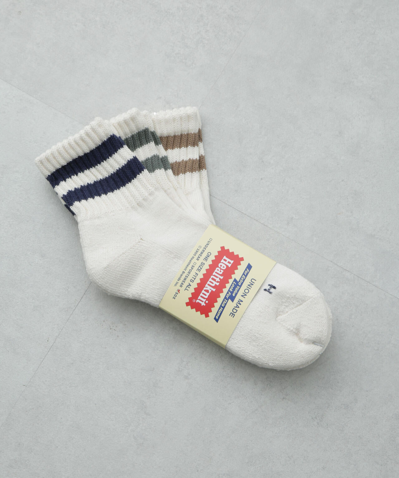 Healthknit/シンカーラインソックス 3足セット