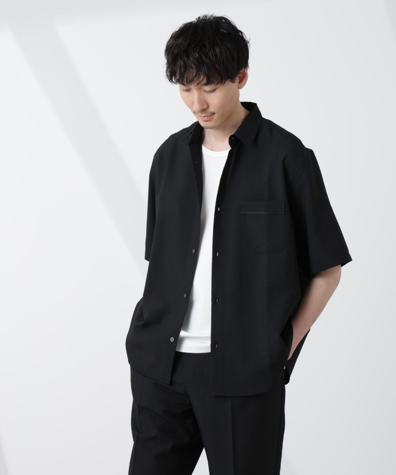セオアルファシャツ 半袖(セットアップ可)