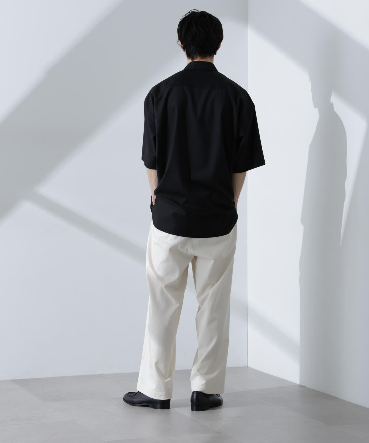 ビッグドレープシャツ 半袖