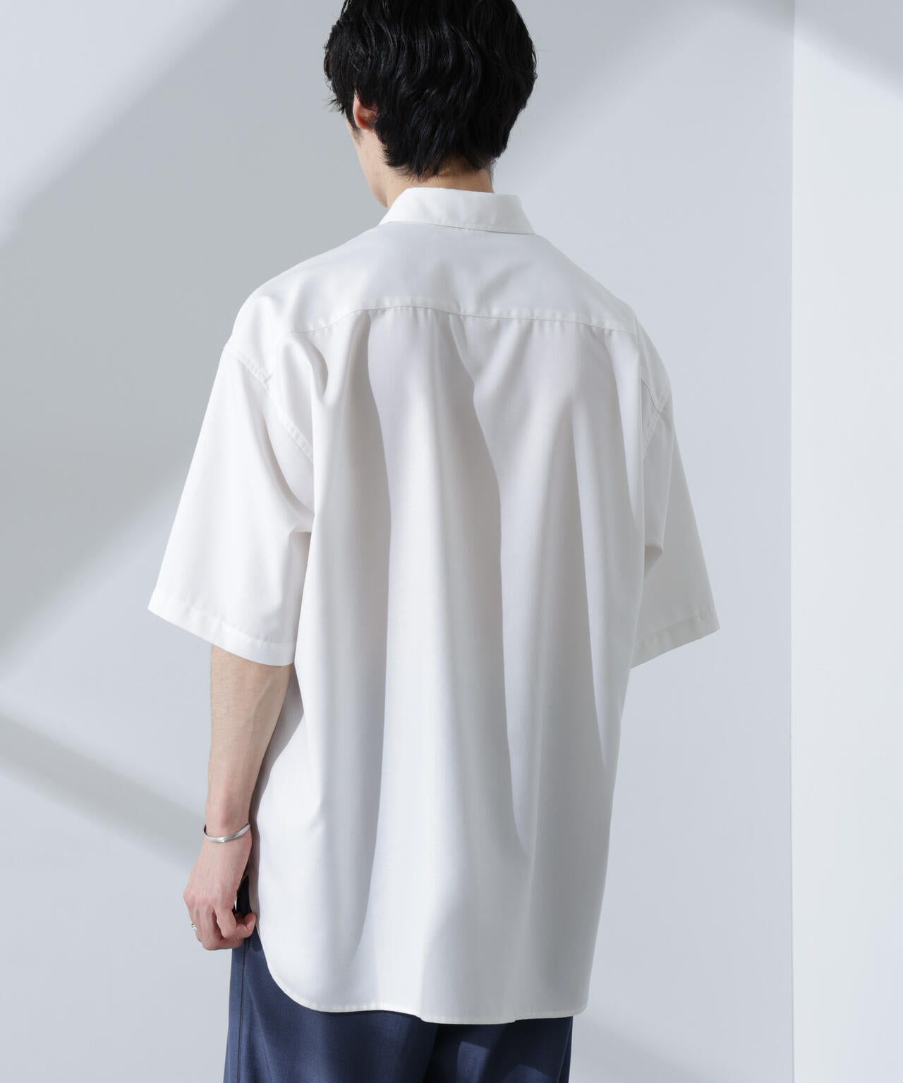 ビッグドレープシャツ 半袖