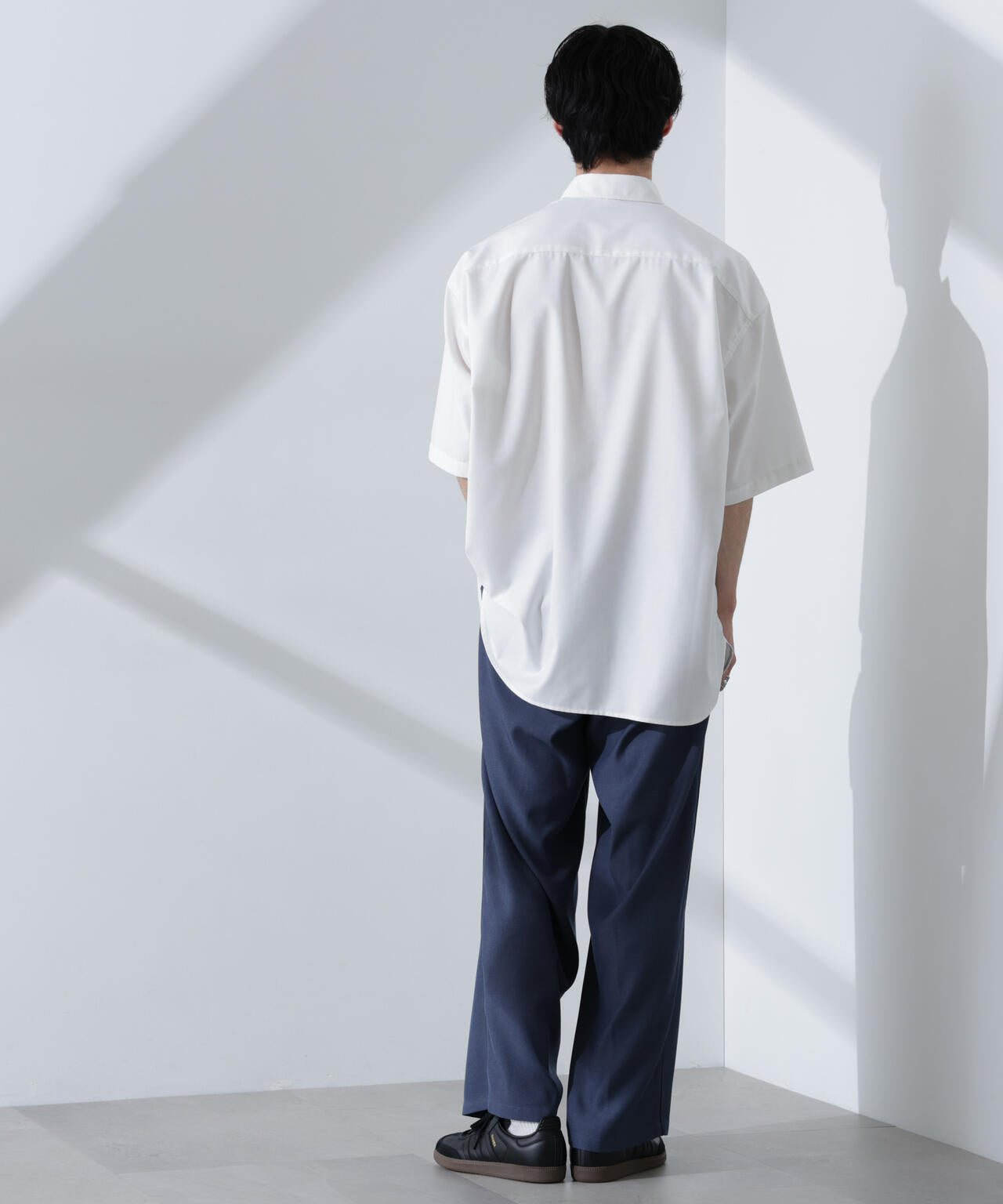 ビッグドレープシャツ 半袖