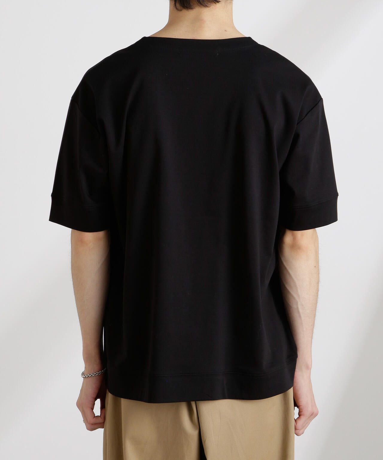 50/-シルケットスムースキーネックTシャツ