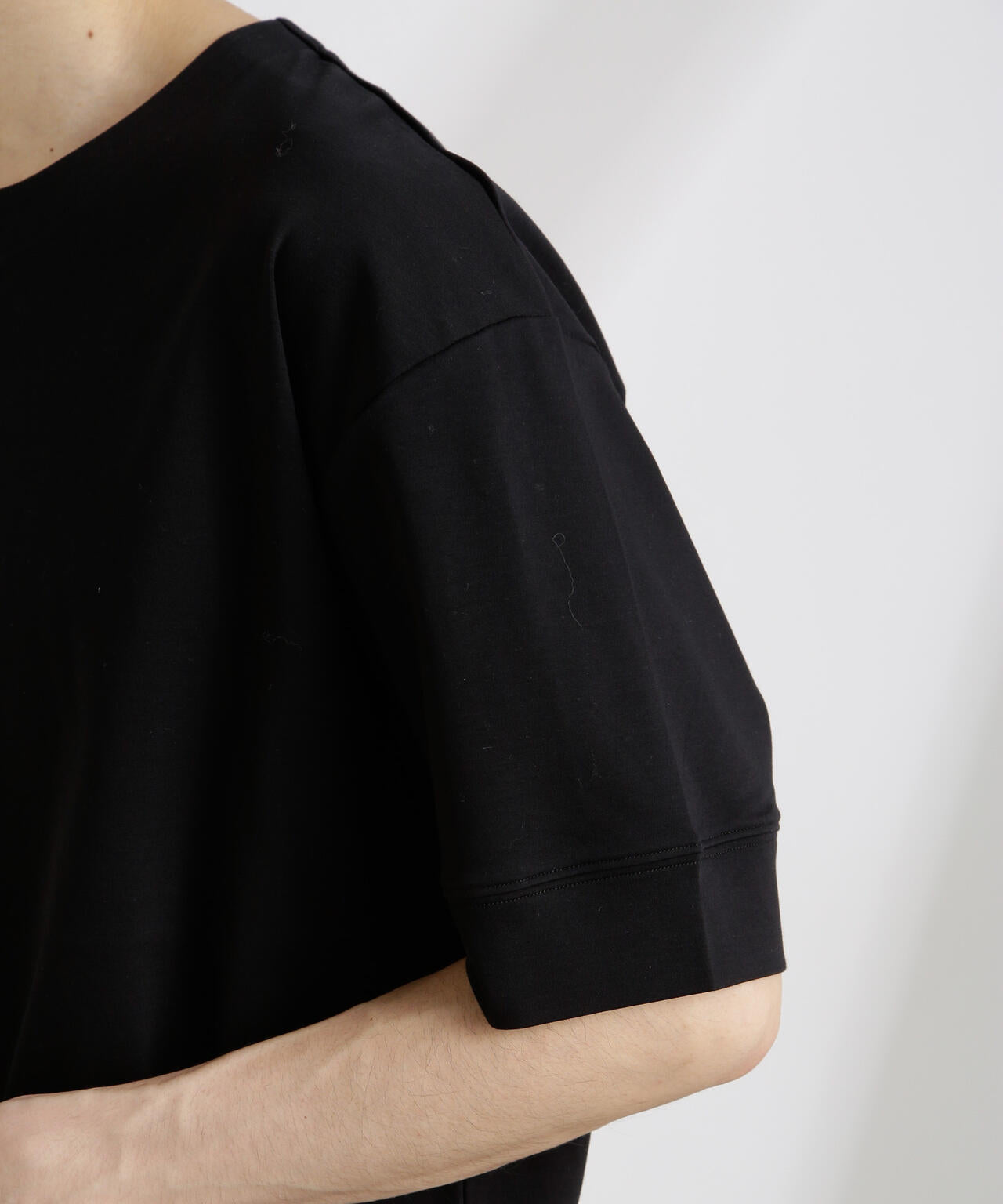 50/-シルケットスムースキーネックTシャツ