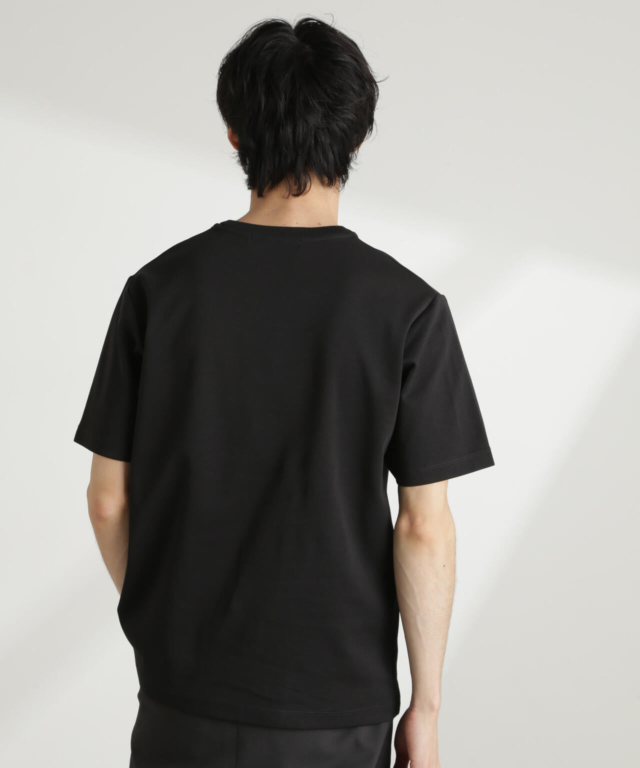 ダブルスムースVネックTシャツ 半袖