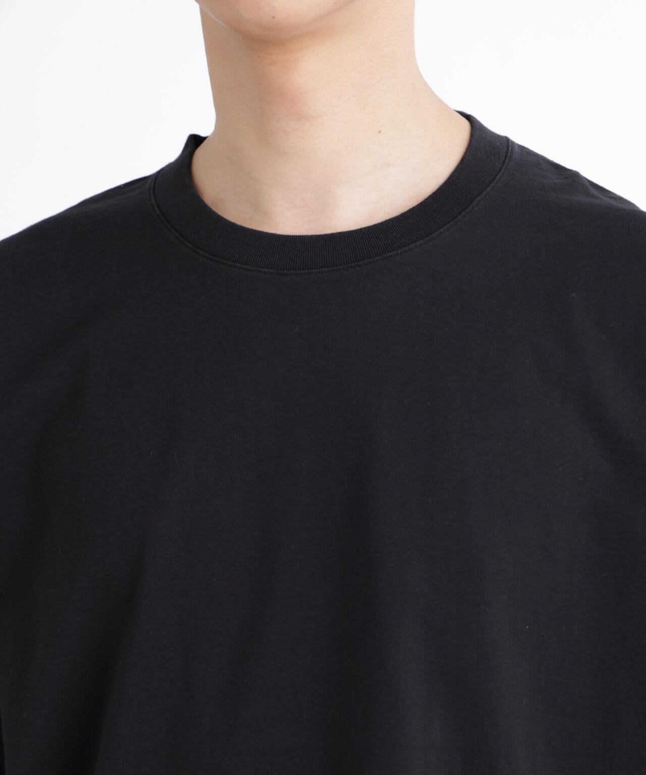 ルーズフィットワイドスリーブTシャツ 7分袖