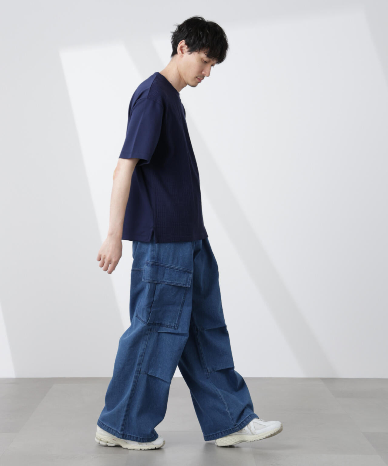 リンクスジャガードコンビTシャツ