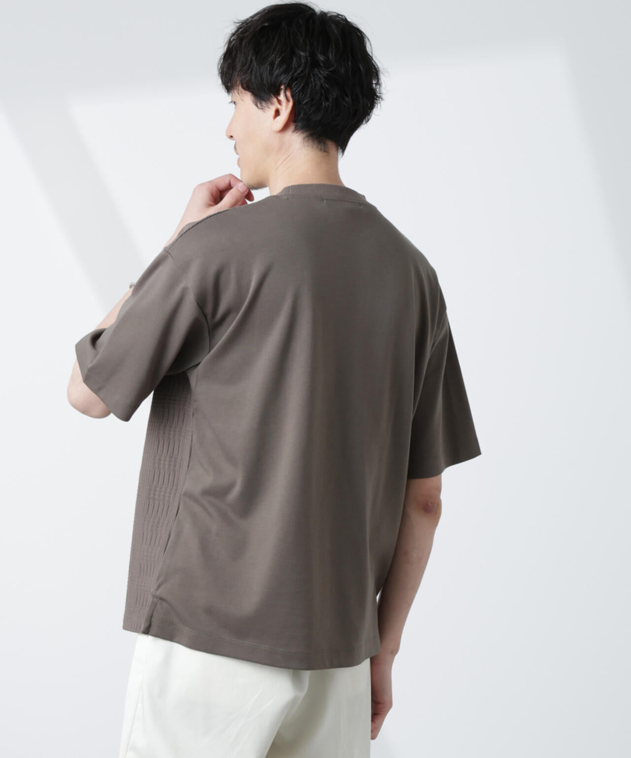 リンクスジャガードコンビTシャツ