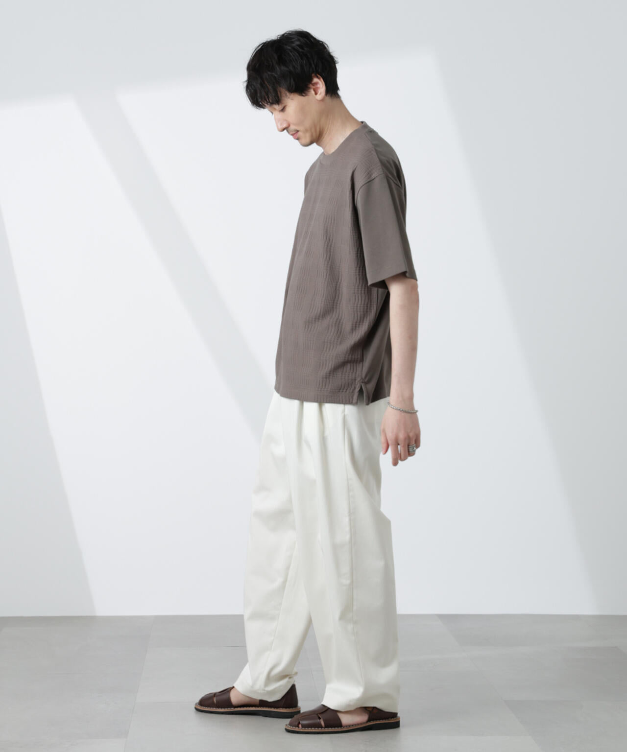 リンクスジャガードコンビTシャツ