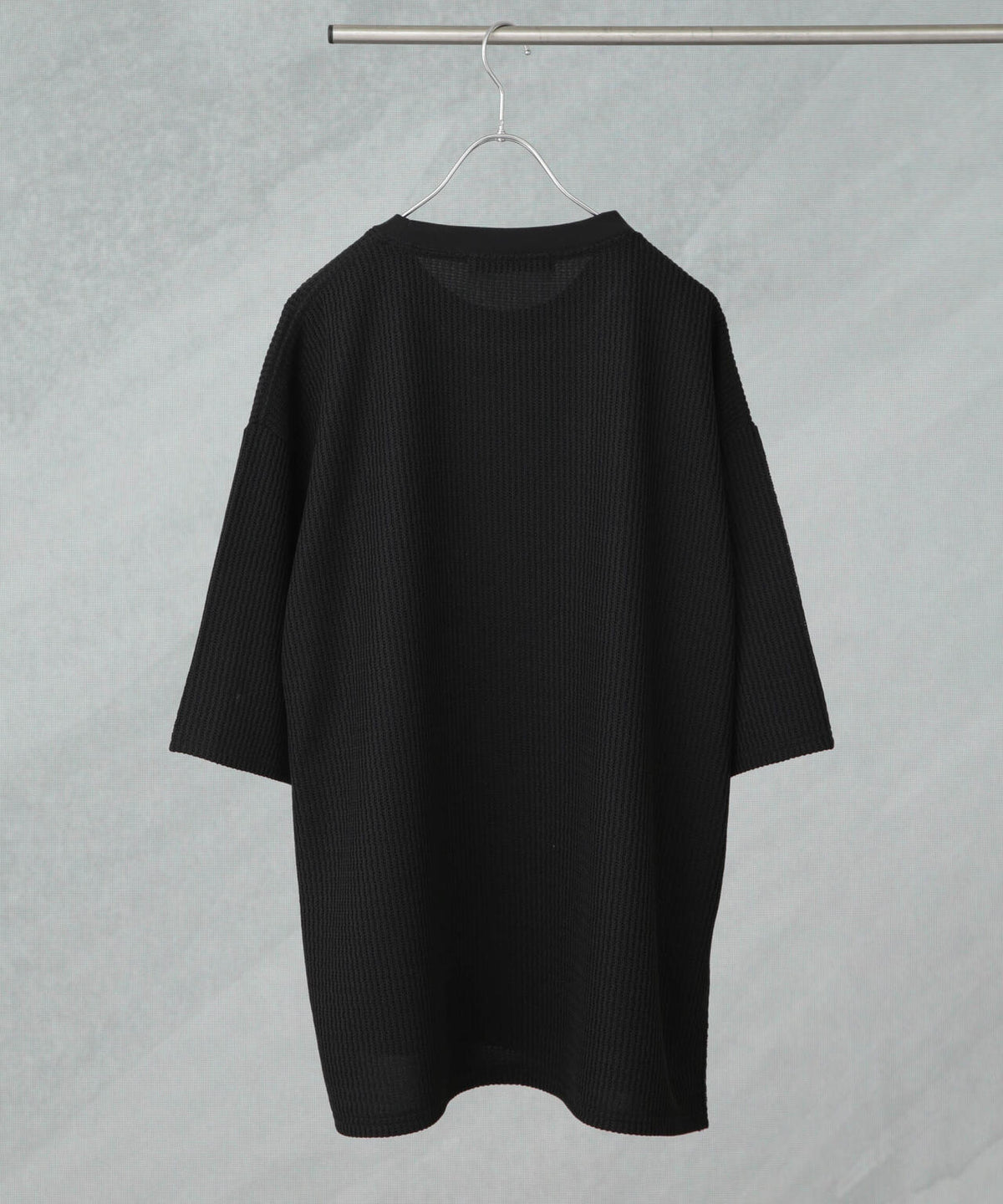 ジャガードニットソーTシャツ 半袖(セットアップ可)