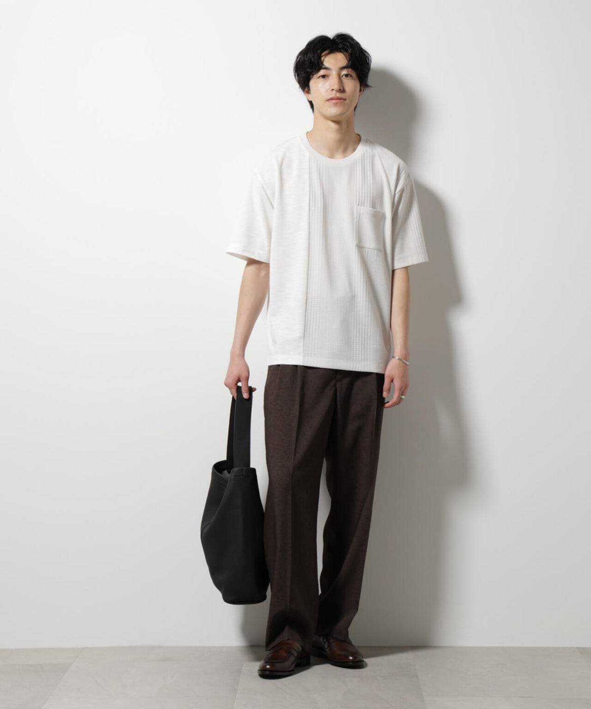 リンクスカノコ コンビTシャツ 半袖