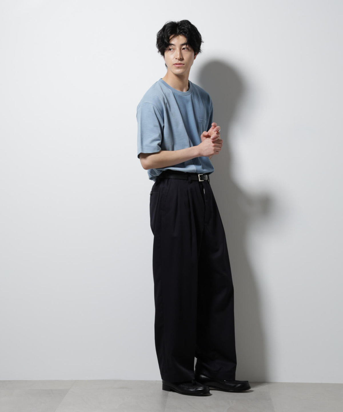 リンクスカノコ コンビTシャツ 半袖