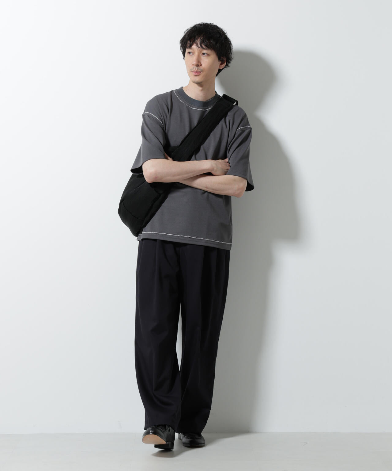 テクニックステッチTシャツ 半袖