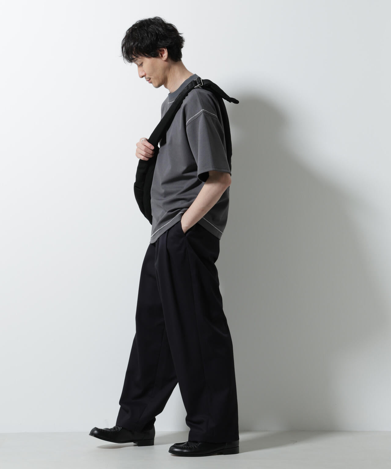 テクニックステッチTシャツ 半袖