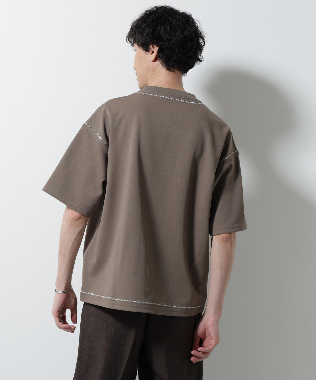 テクニックステッチTシャツ 半袖