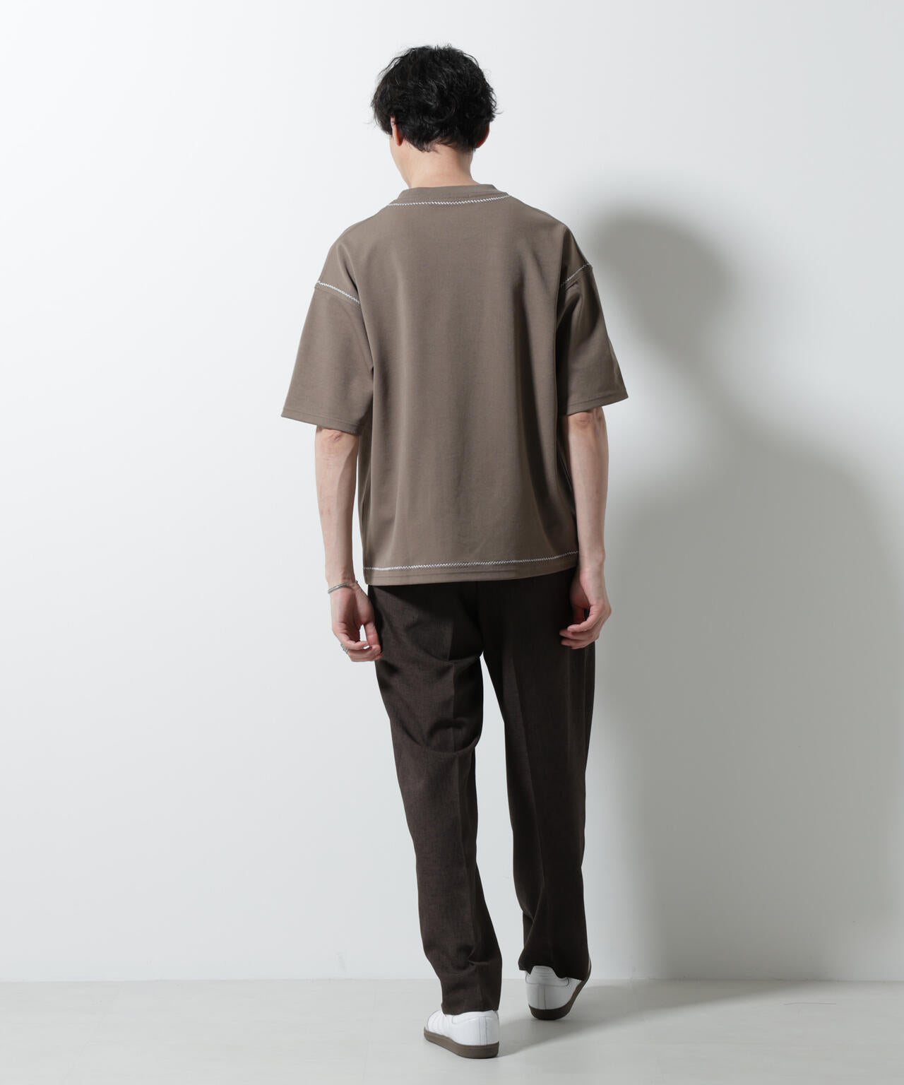 テクニックステッチTシャツ 半袖