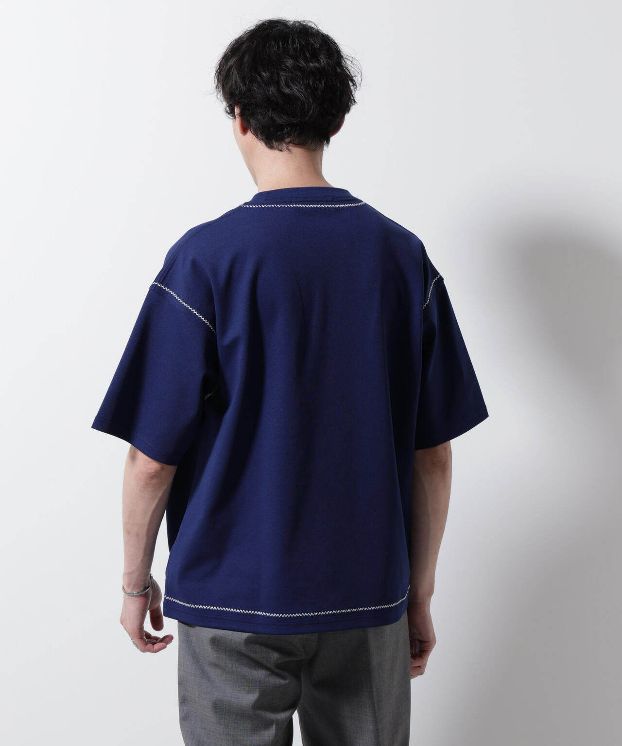 テクニックステッチTシャツ 半袖