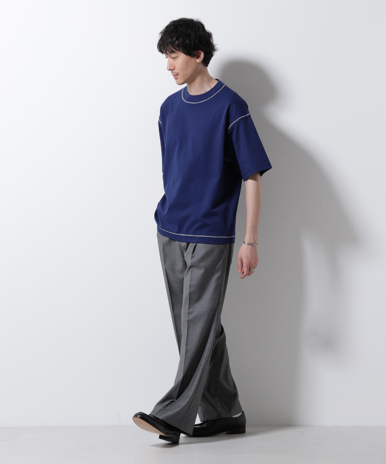 テクニックステッチTシャツ 半袖