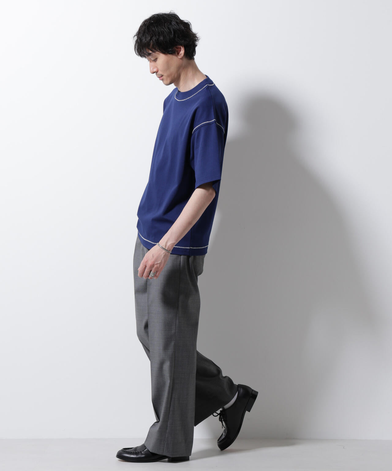 テクニックステッチTシャツ 半袖