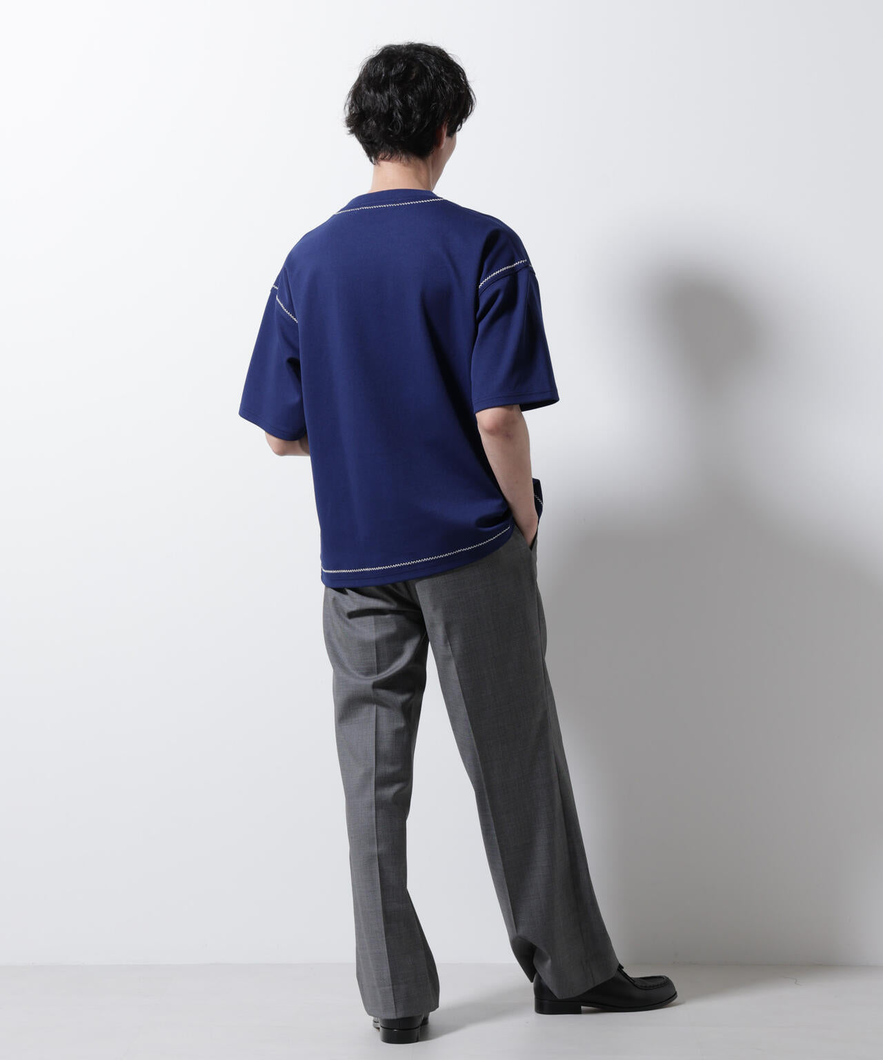 テクニックステッチTシャツ 半袖