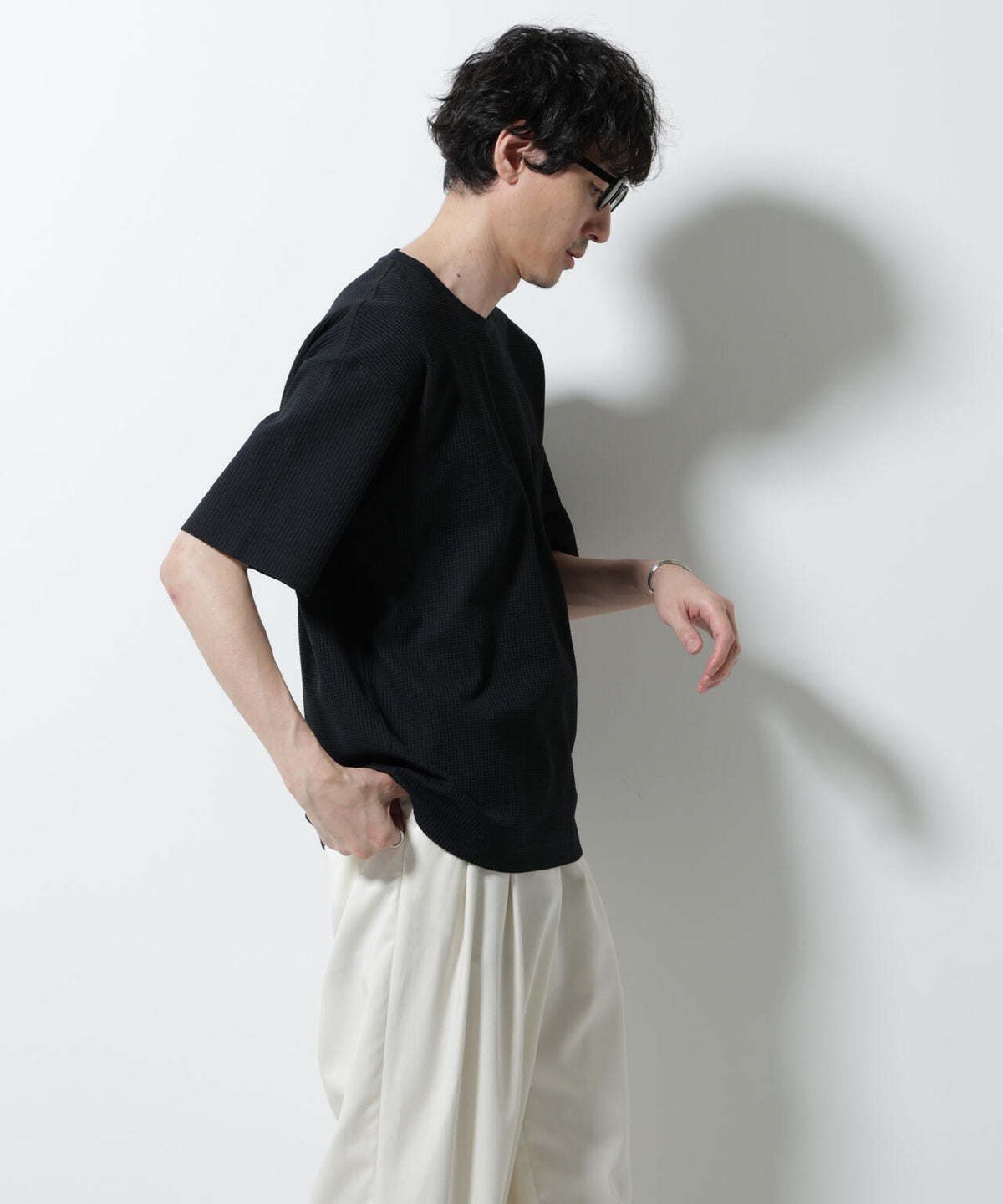 ドライソフトワッフルTシャツ 半袖
