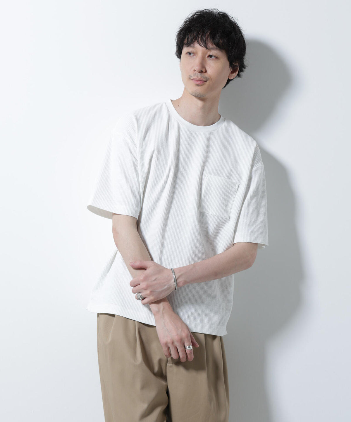 ドライソフトワッフルTシャツ 半袖