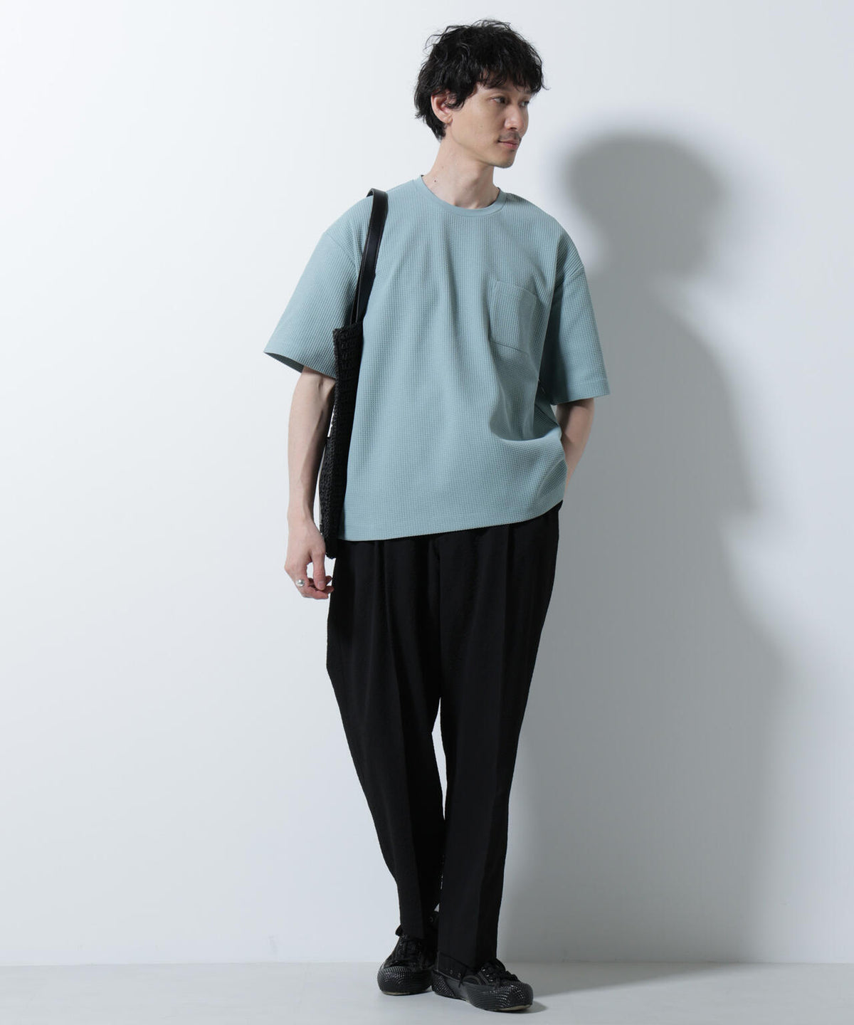 ドライソフトワッフルTシャツ 半袖
