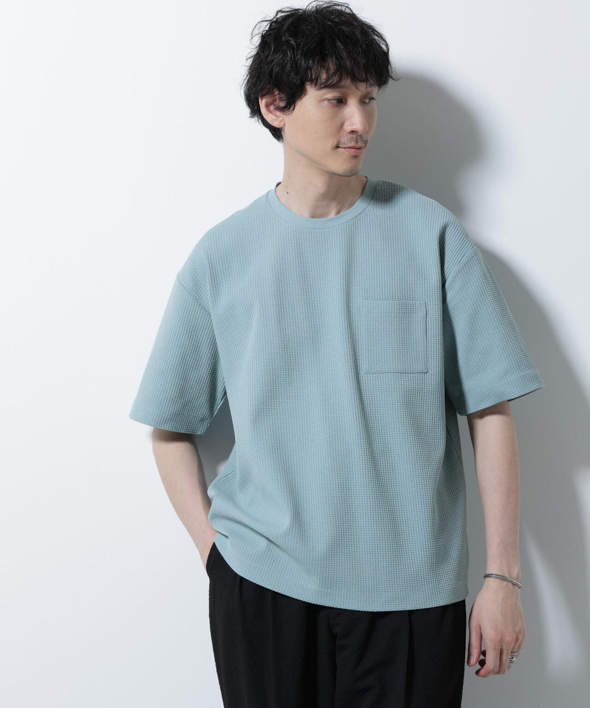 ドライソフトワッフルTシャツ 半袖