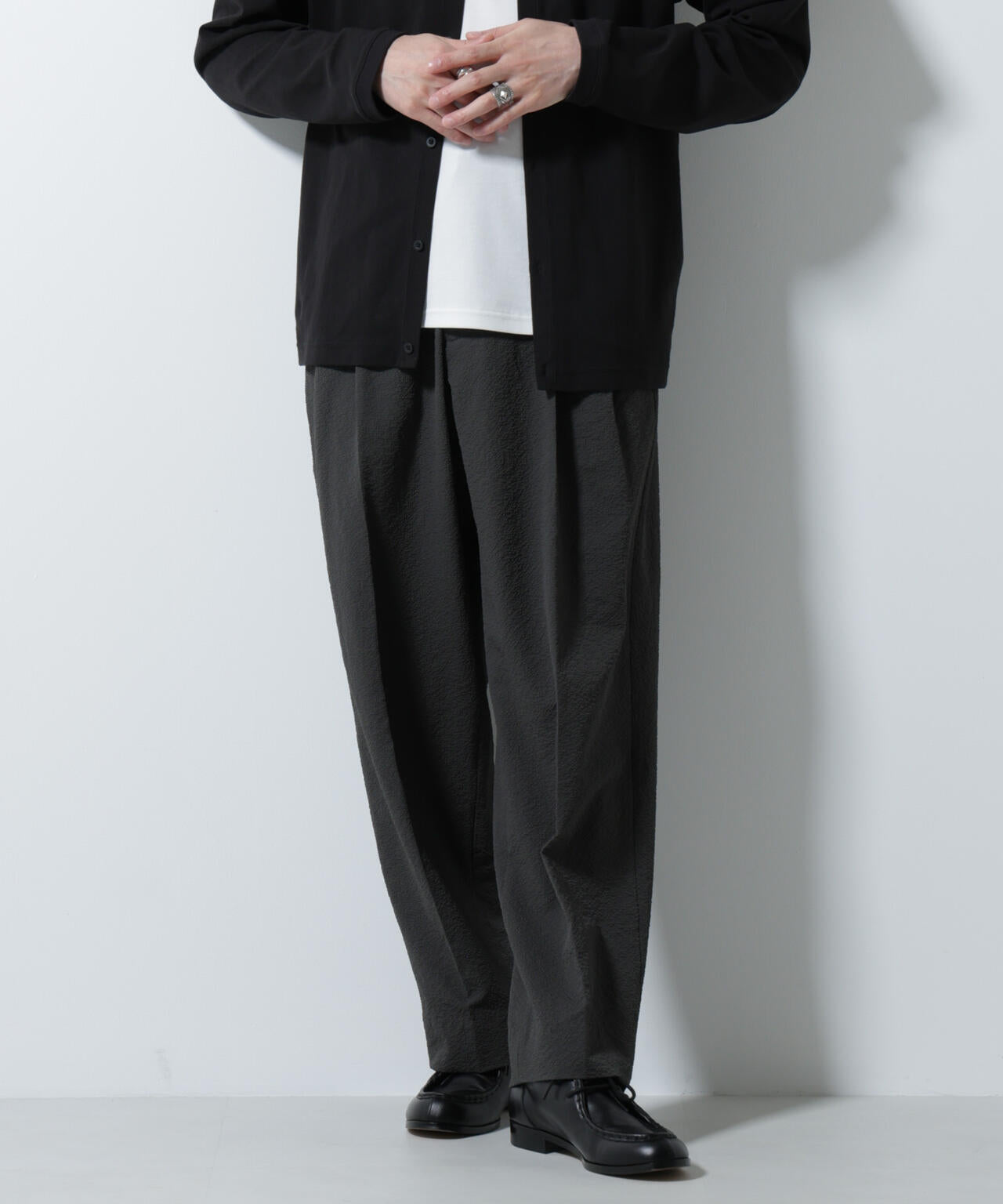 サッカータックイージーパンツ(セットアップ可)