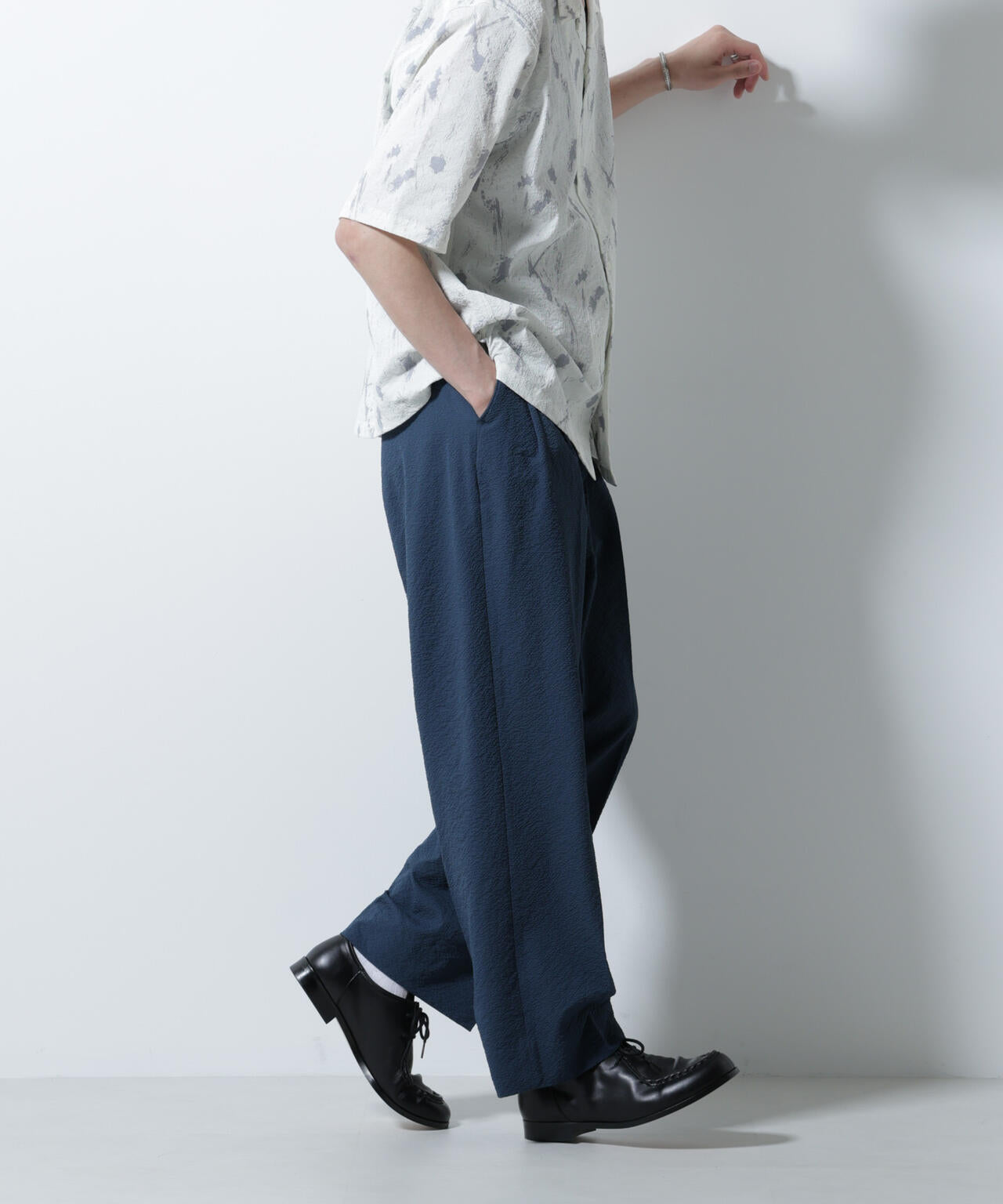 サッカータックイージーパンツ(セットアップ可)