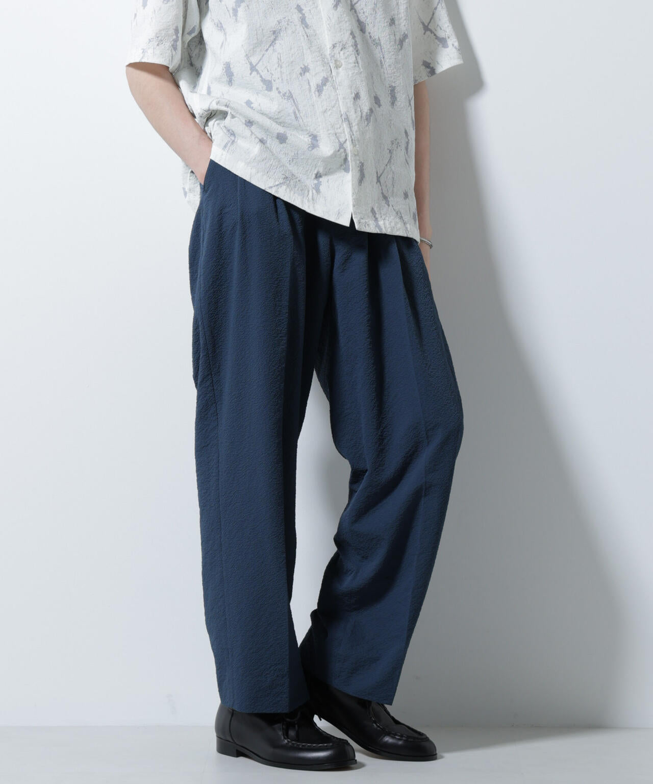 サッカータックイージーパンツ(セットアップ可)