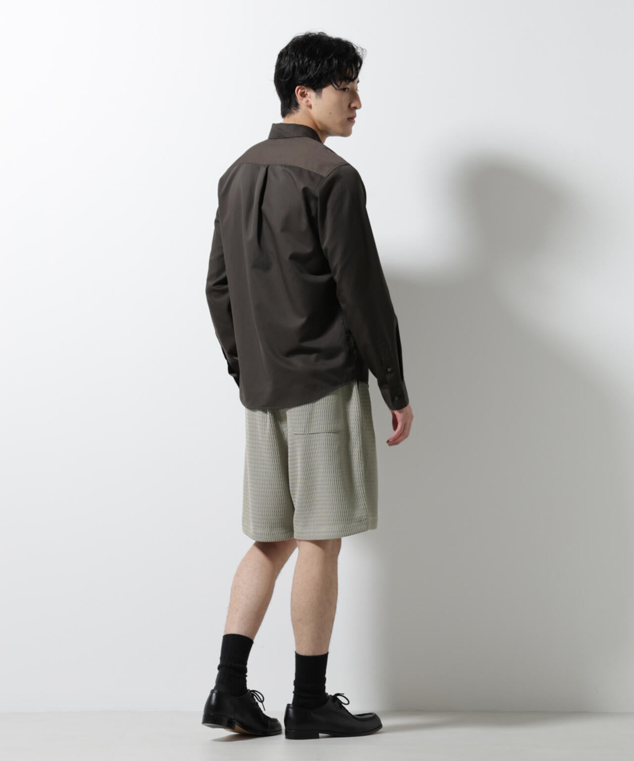 ジャガードニットソーショートパンツ(セットアップ可)