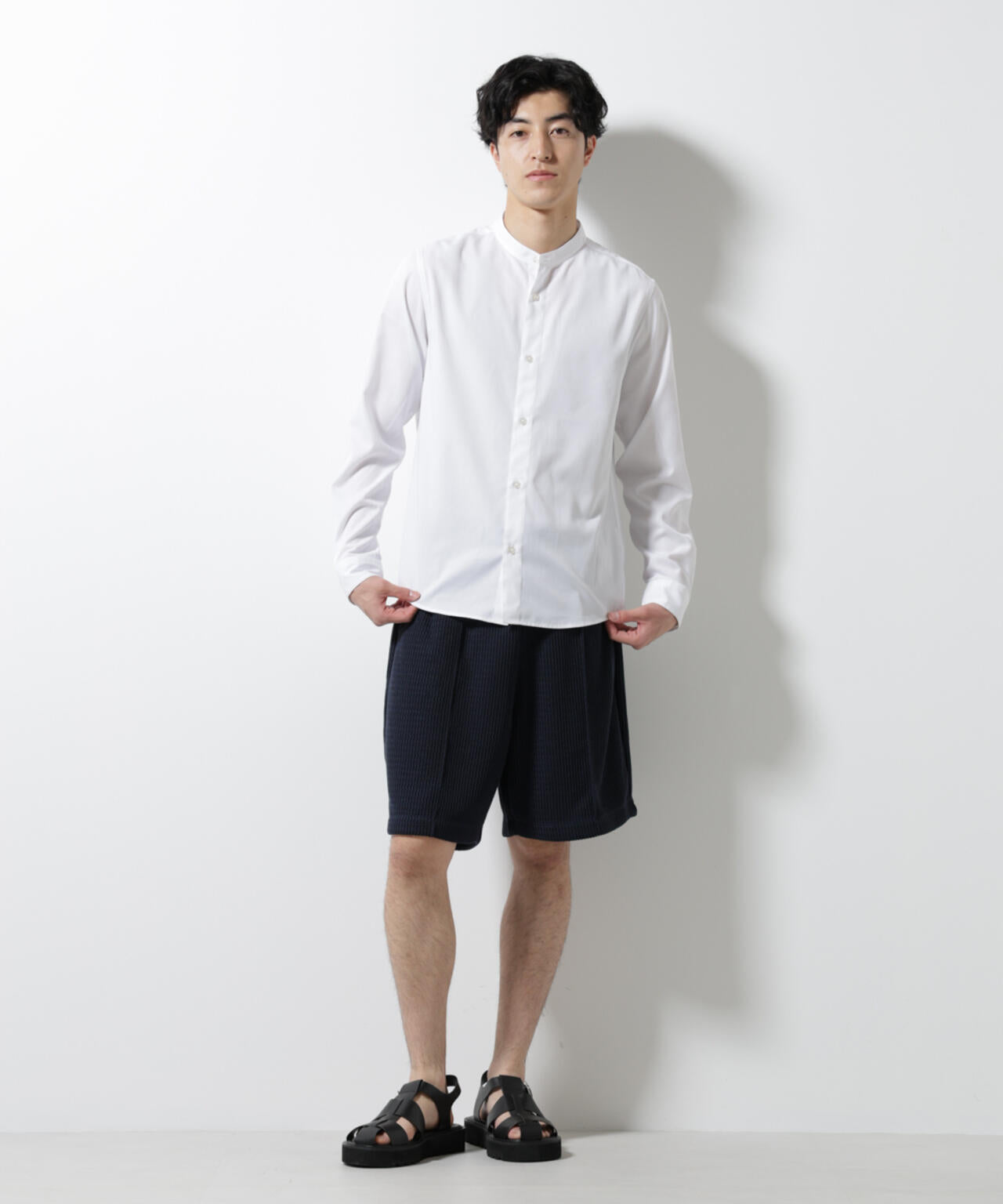 ジャガードニットソーショートパンツ(セットアップ可)