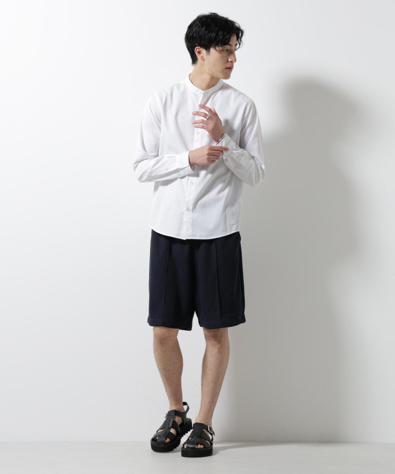 ジャガードニットソーショートパンツ(セットアップ可)