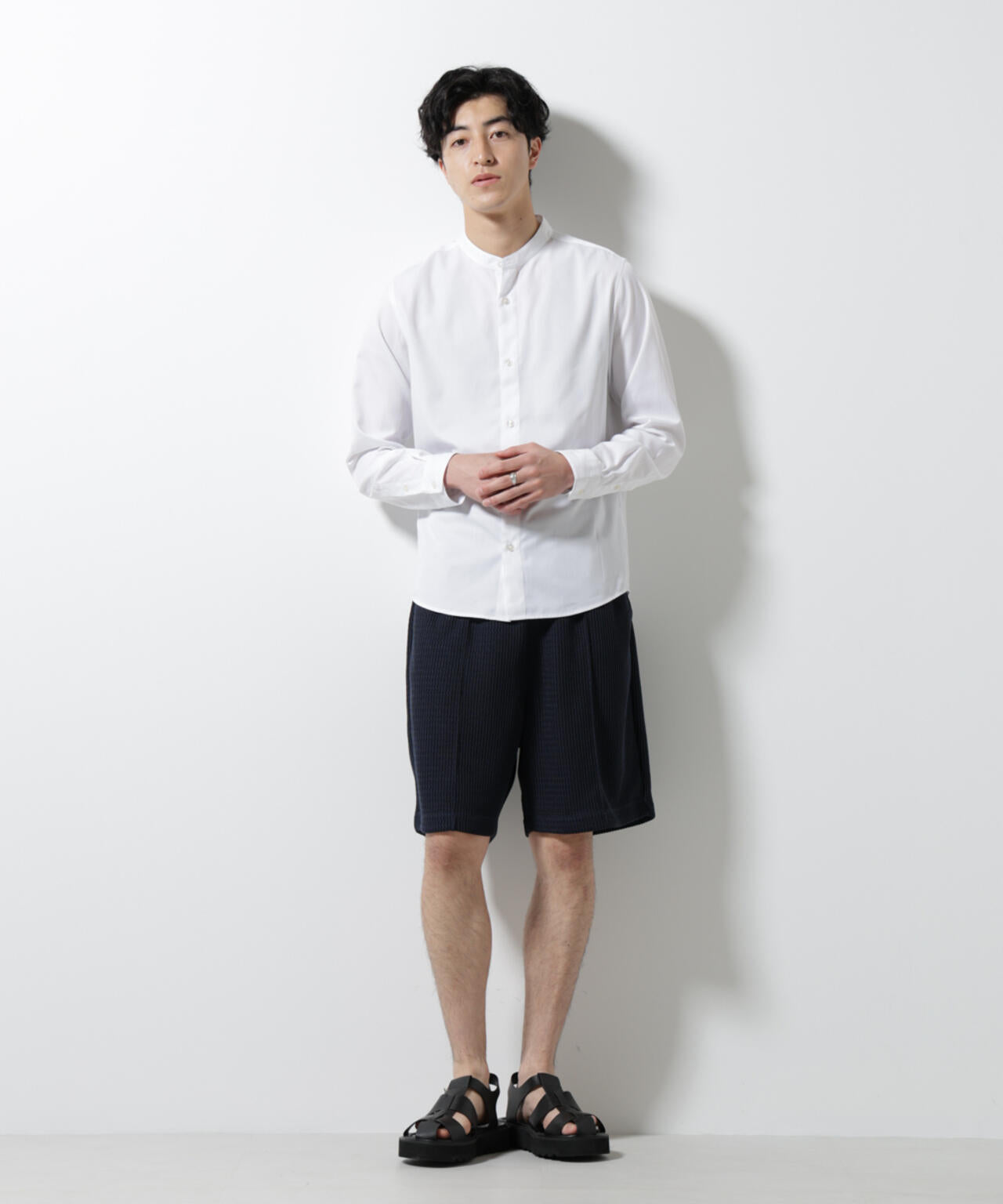 ジャガードニットソーショートパンツ(セットアップ可)