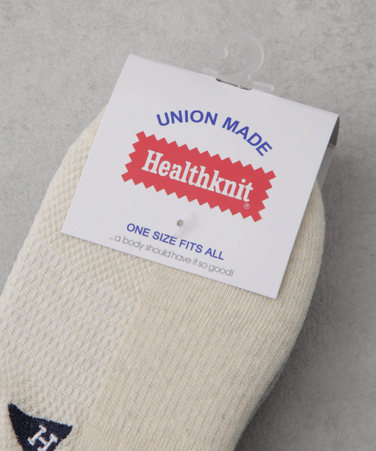 Healthknit/ベーシック ペナント刺繍